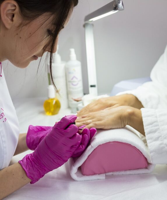 Besuche bei der Kosmetikspezialistin